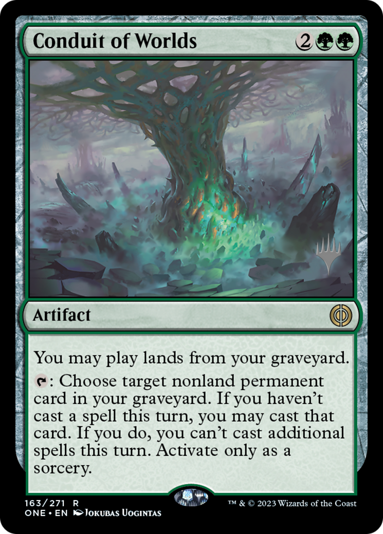 Conduit of Worlds (Promo Pack) [Phyrexia: All Will Be One Promos] | Mega City Incorporated