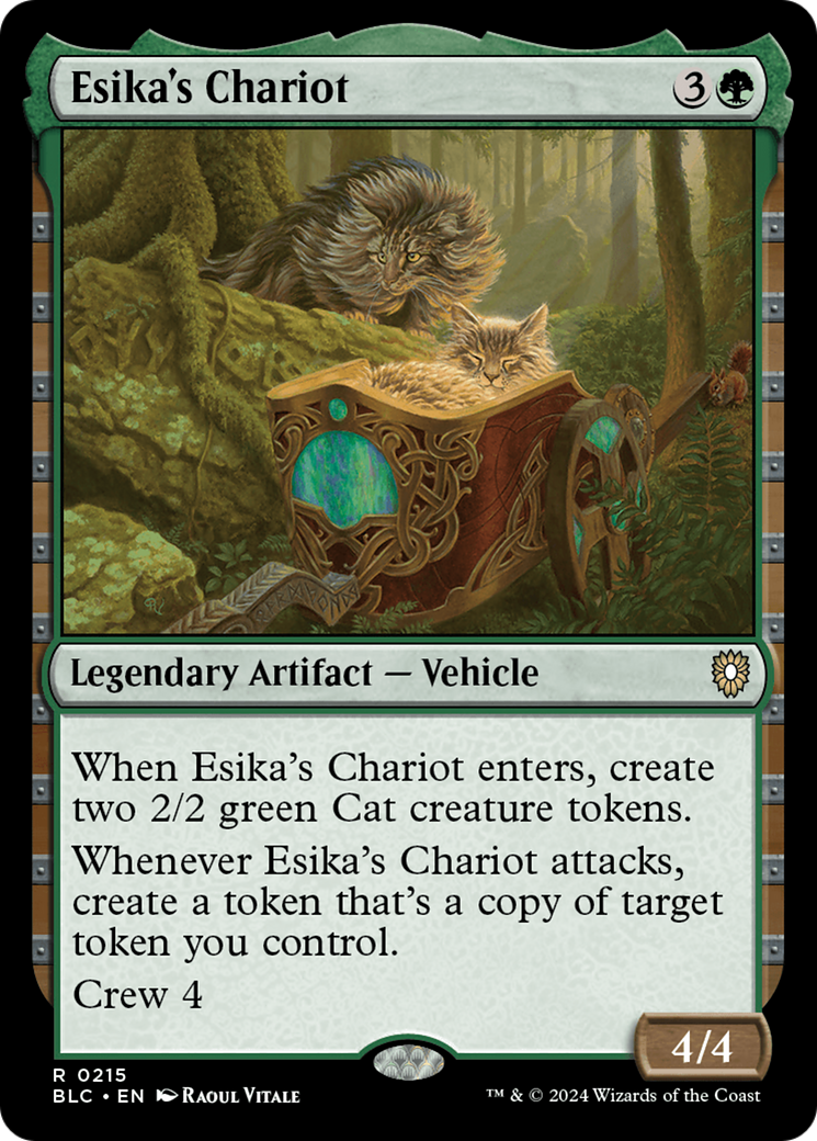 Esika's Chariot [Bloomburrow Commander] | Mega City Incorporated