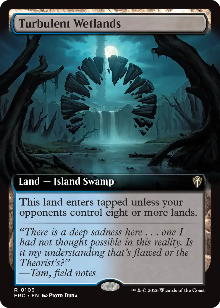 Turbulent Wetlands (Extended Art) [Reality Fracture Commander] | Mega City Incorporated