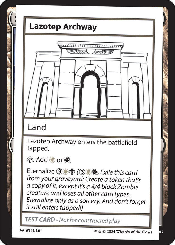 Lazotep Archway [Mystery Booster 2 Playtest Cards] | Mega City Incorporated