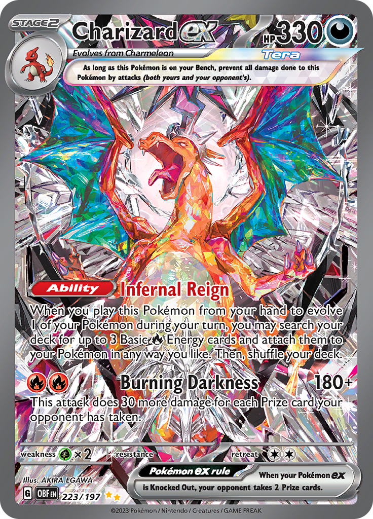 Charizard ex (223/197) [Scarlet & Violet: Obsidian Flames] | Mega City Incorporated