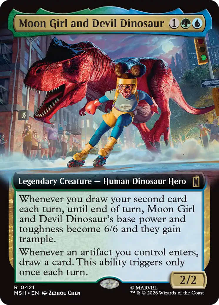 Moon Girl and Devil Dinosaur (Extended Art) [Marvel Super Heroes] | Mega City Incorporated