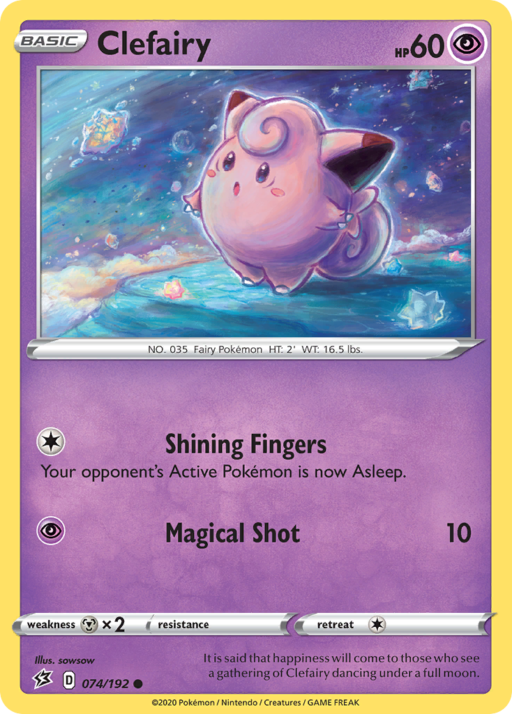 Clefairy (074/192) [Sword & Shield: Rebel Clash] | Mega City Incorporated