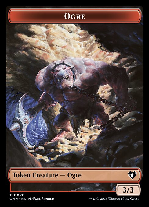 Servo // Ogre Double-Sided Token [Commander Masters Tokens] | Mega City Incorporated