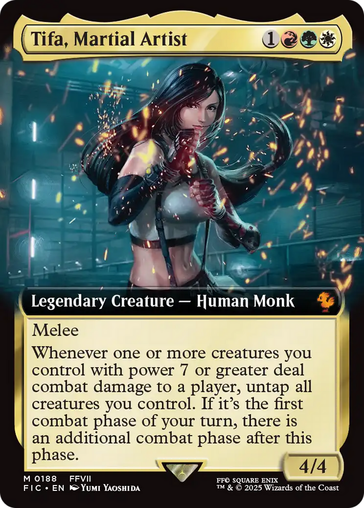 Tifa, Martial Artist (Extended Art) [FINAL FANTASY Commander] | Mega City Incorporated