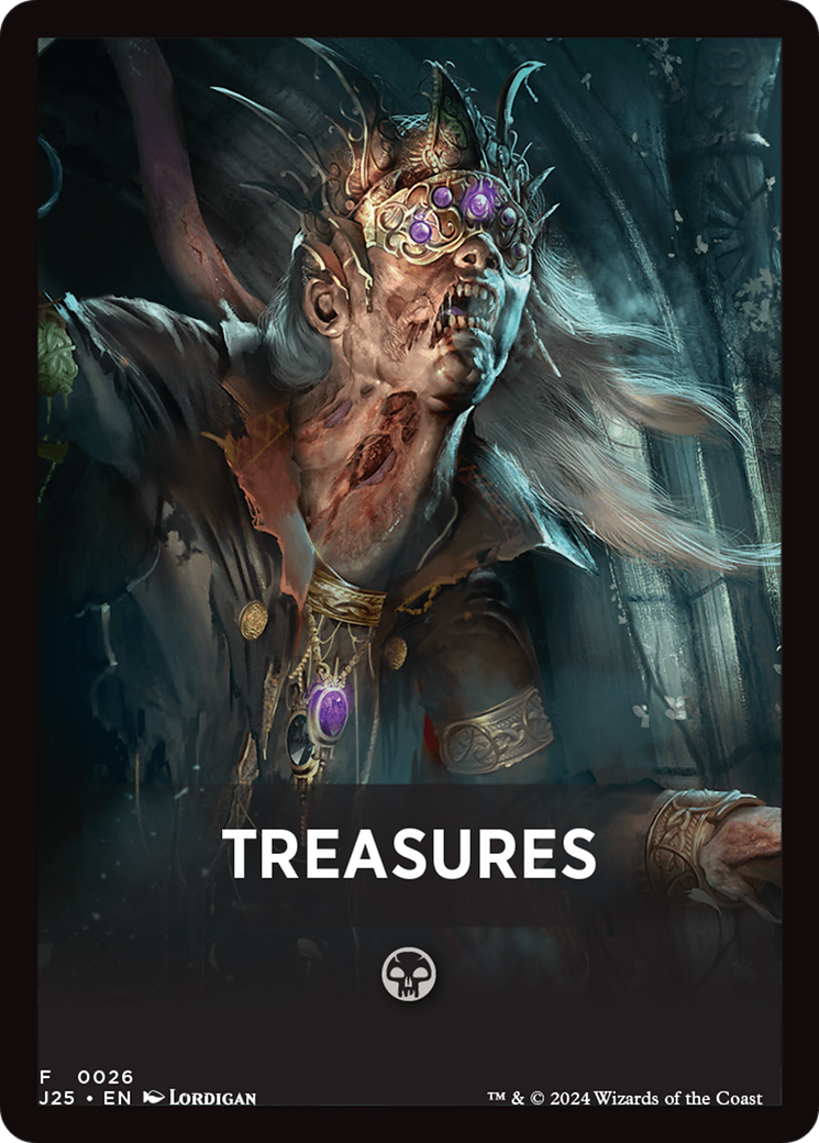 Treasures Theme Card [Foundations Jumpstart Front Cards] | Mega City Incorporated