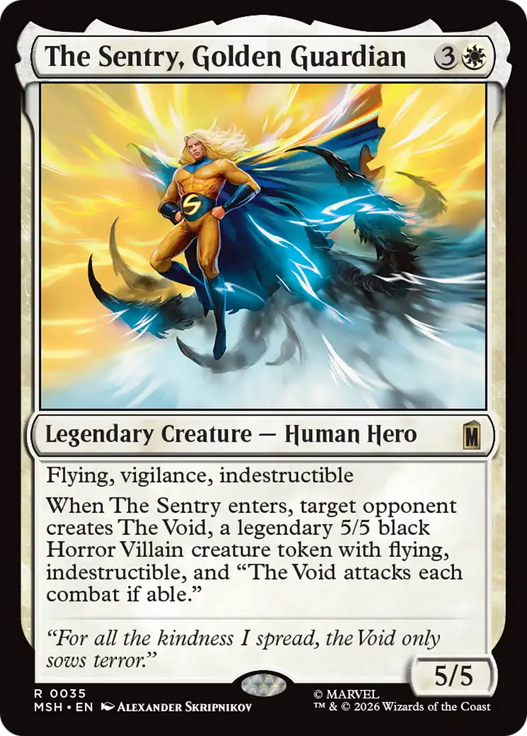 The Sentry, Golden Guardian [Marvel Super Heroes] | Mega City Incorporated