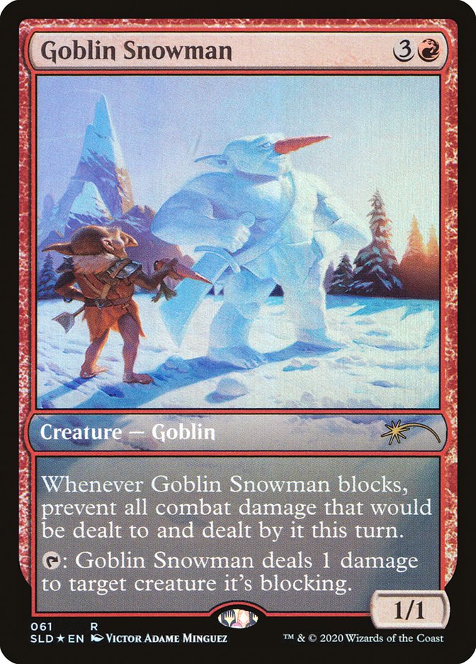 Goblin Snowman [Secret Lair Drop Series] | Mega City Incorporated