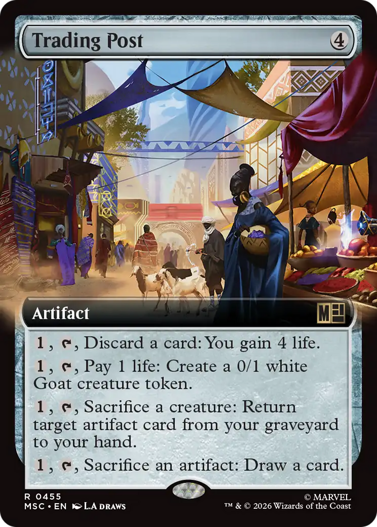 Trading Post (Extended Art) [Marvel Super Heroes Commander] | Mega City Incorporated
