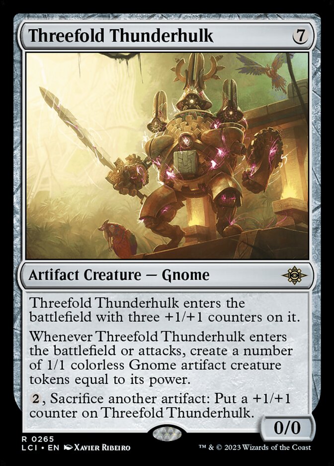 Threefold Thunderhulk [The Lost Caverns of Ixalan] | Mega City Incorporated