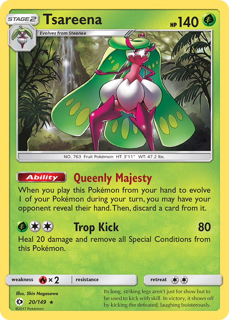 Tsareena (20/149) [Sun & Moon: Base Set] | Mega City Incorporated