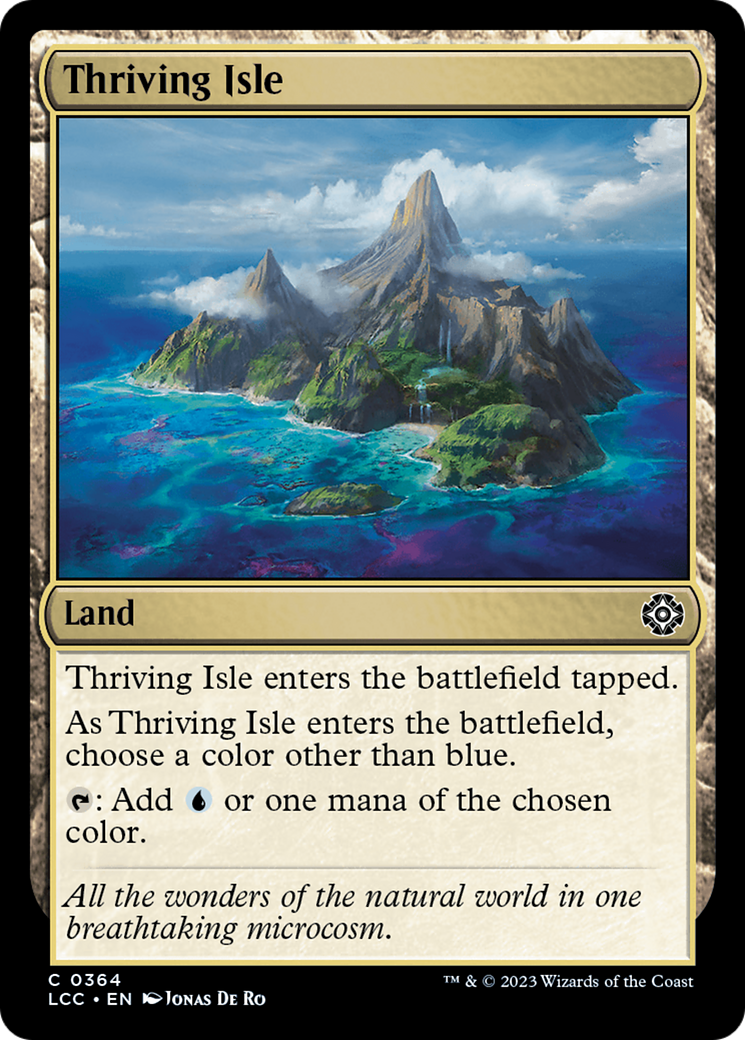 Thriving Isle [The Lost Caverns of Ixalan Commander] | Mega City Incorporated