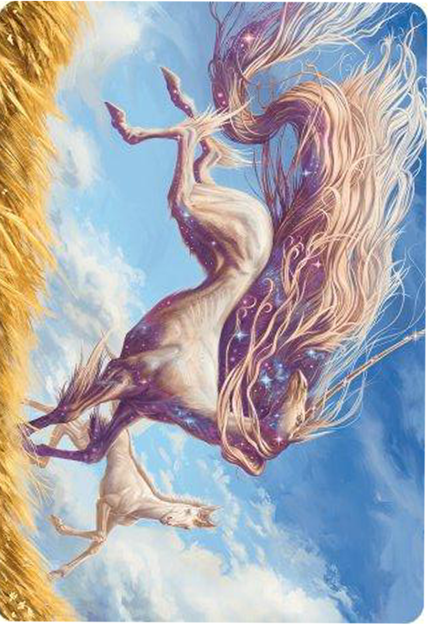 Nyxborn Unicorn Art Card [Modern Horizons 3 Art Series] | Mega City Incorporated
