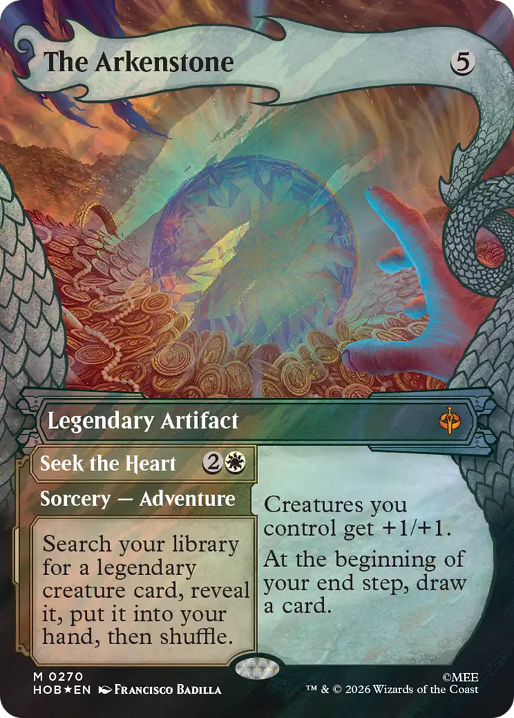 The Arkenstone (Showcase) (Surge Foil) [The Hobbit] | Mega City Incorporated