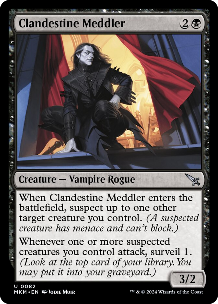 Clandestine Meddler (Red) [Murders at Karlov Manor] | Mega City Incorporated