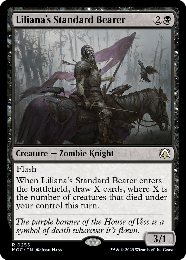 Liliana's Standard Bearer [March of the Machine Commander] | Mega City Incorporated