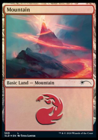 Mountain (Spellcasting) (568) [Secret Lair Drop Promos] | Mega City Incorporated