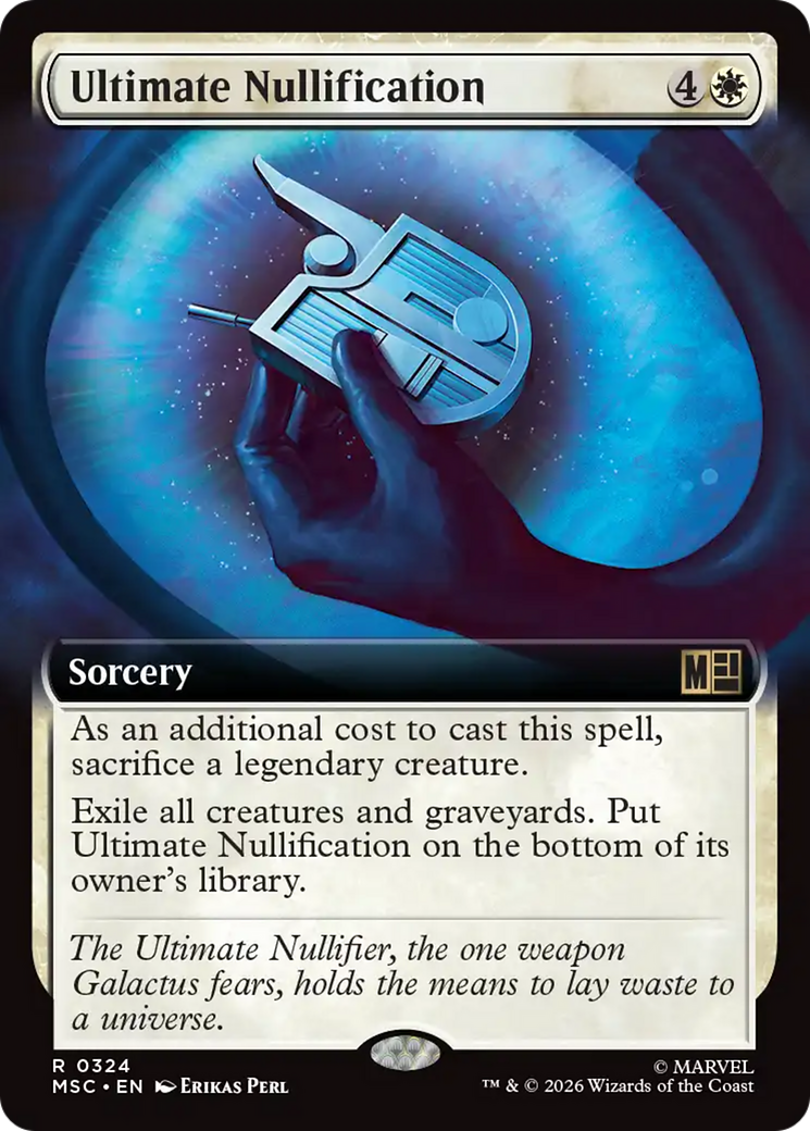 Ultimate Nullification (Extended Art) [Marvel Super Heroes Commander] | Mega City Incorporated