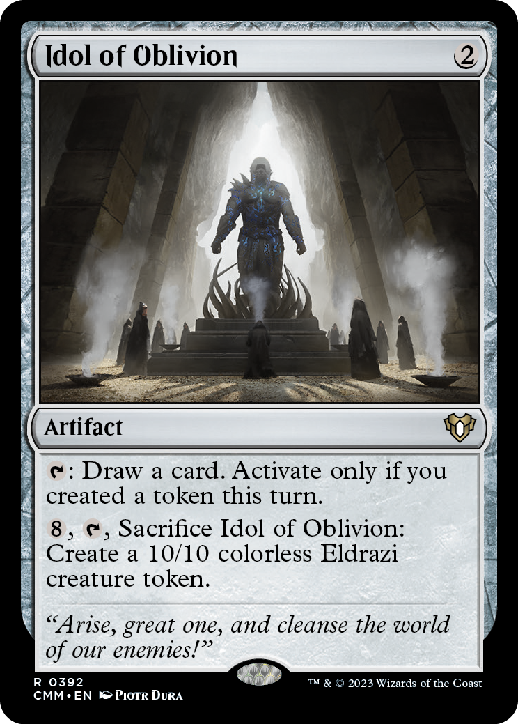 Idol of Oblivion [Commander Masters] | Mega City Incorporated