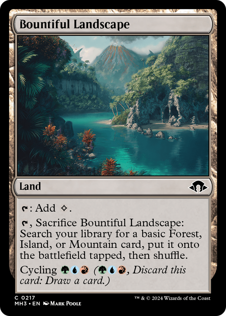 Bountiful Landscape [Modern Horizons 3] | Mega City Incorporated