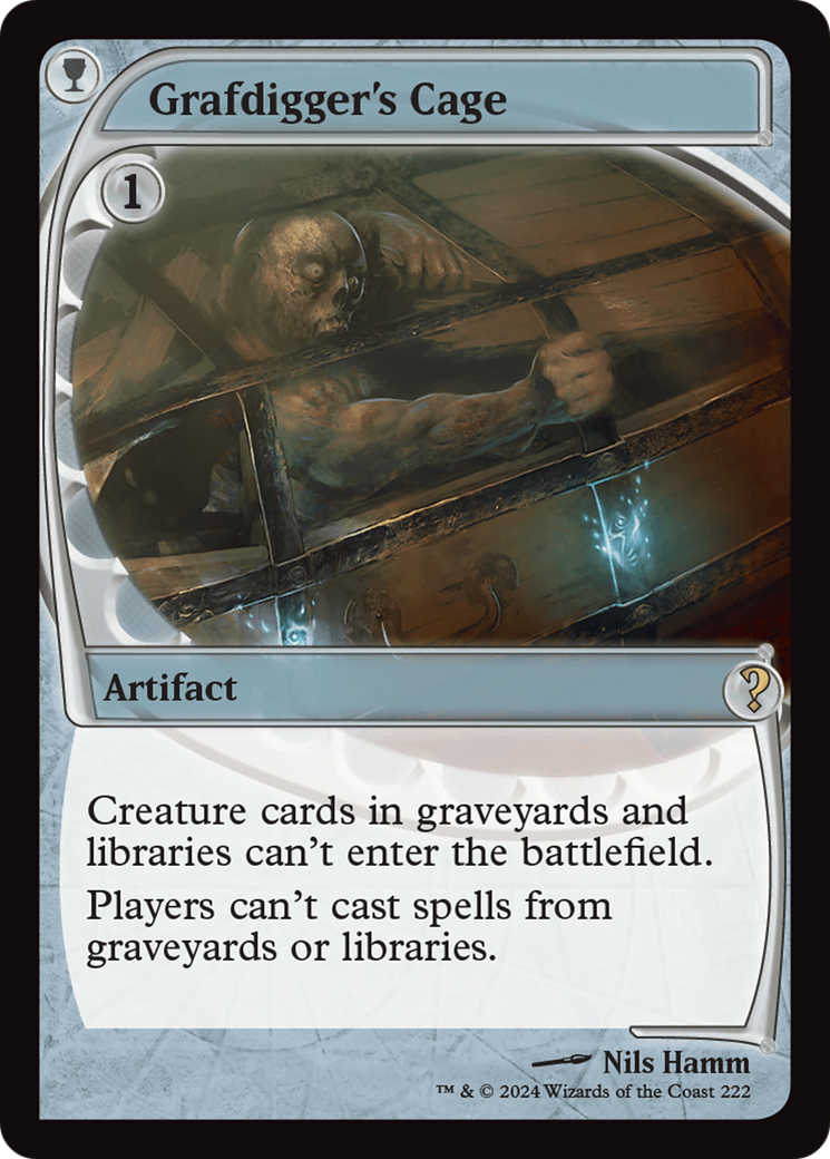 Grafdigger's Cage (Future Sight) [Mystery Booster 2] | Mega City Incorporated