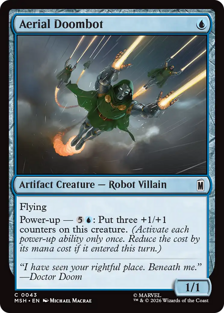 Aerial Doombot [Marvel Super Heroes] | Mega City Incorporated