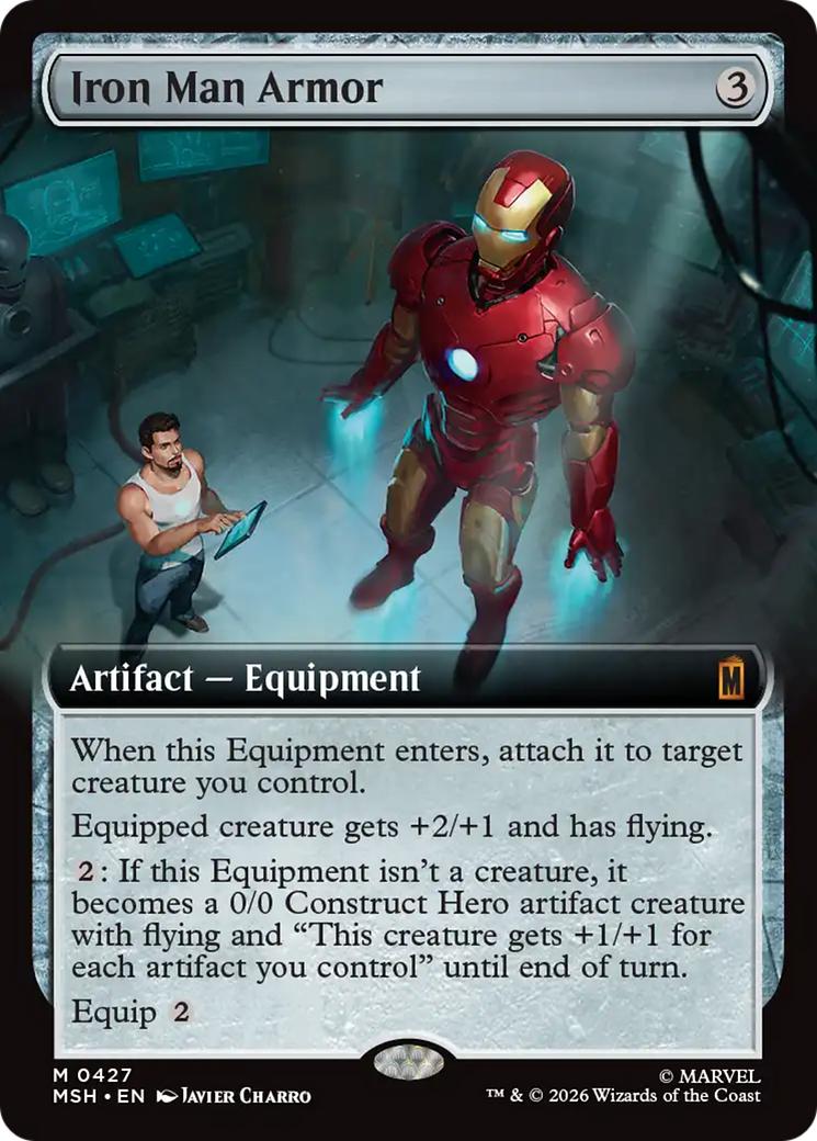 Iron Man Armor (Extended Art) [Marvel Super Heroes] | Mega City Incorporated