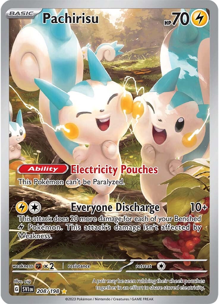 Pachirisu (208/198) [Scarlet & Violet: Base Set] | Mega City Incorporated