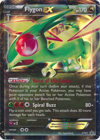 Flygon EX (XY61) (Jumbo Card) [XY: Black Star Promos] | Mega City Incorporated