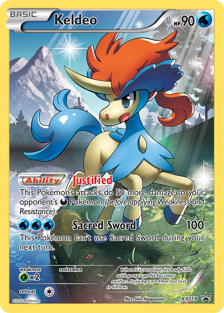 Keldeo (XY118) [XY: Black Star Promos] | Mega City Incorporated