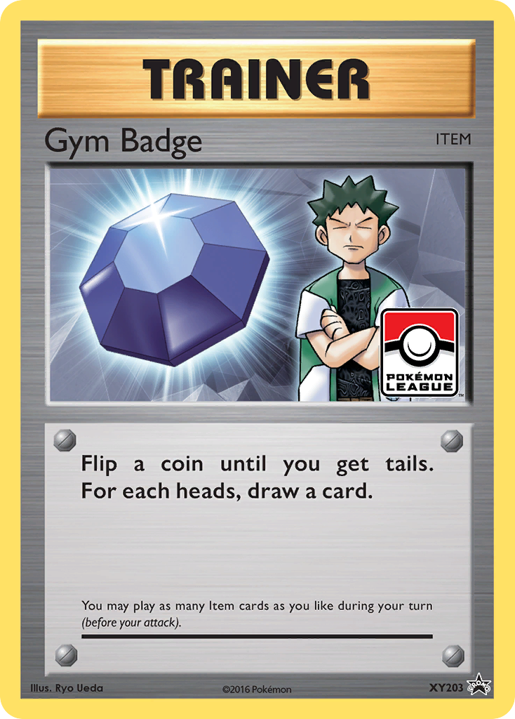 Gym Badge (XY203) [XY: Black Star Promos] | Mega City Incorporated