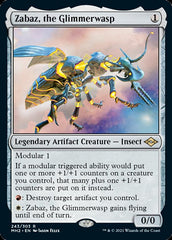 Zabaz, the Glimmerwasp [Modern Horizons 2] | Mega City Incorporated