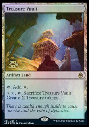 Treasure Vault [Dungeons & Dragons: Adventures in the Forgotten Realms Prerelease Promos] | Mega City Incorporated