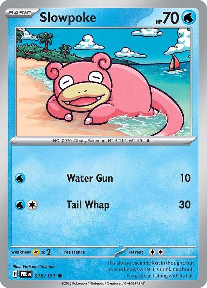 Slowpoke (018/131) [Scarlet & Violet: Prismatic Evolutions] | Mega City Incorporated