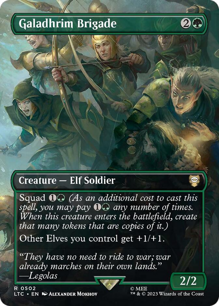 Galadhrim Brigade (Borderless) [The Lord of the Rings: Tales of Middle-Earth Commander] | Mega City Incorporated