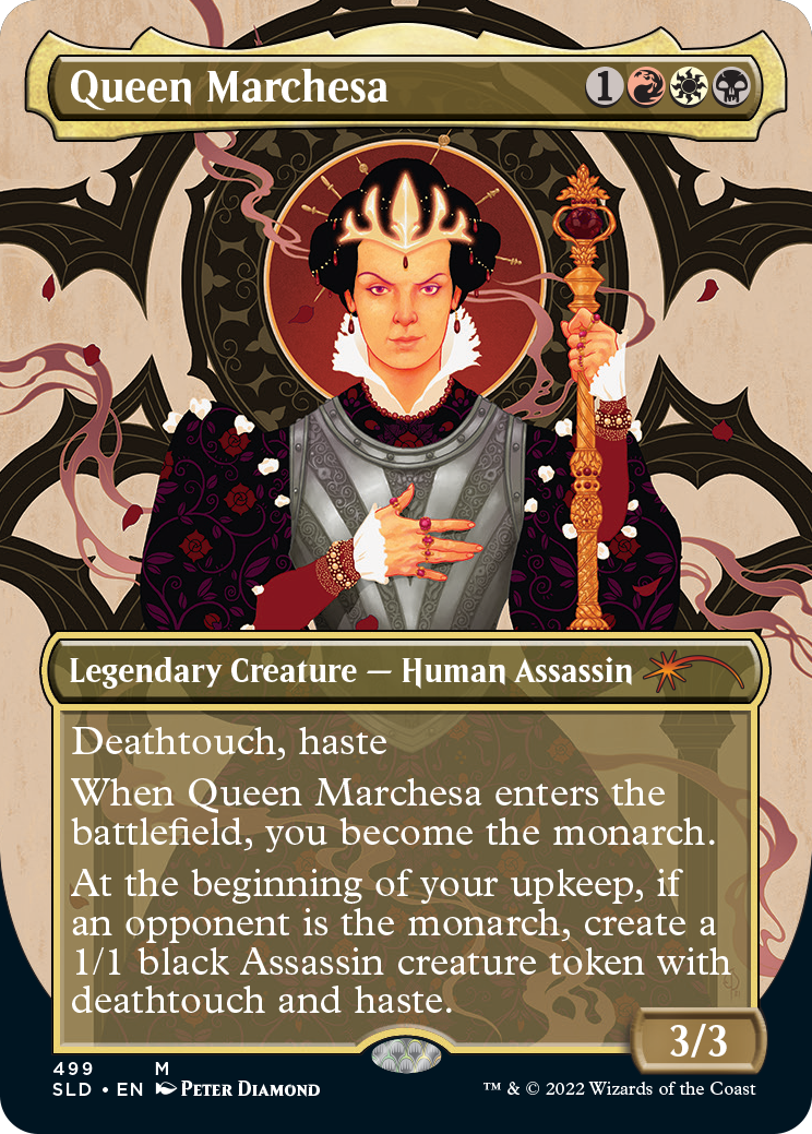 Queen Marchesa (Borderless) [Secret Lair Drop Series] | Mega City Incorporated