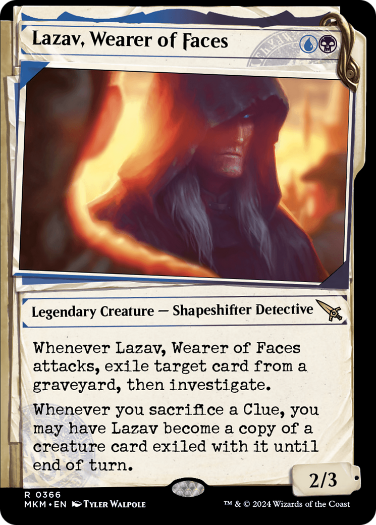 Lazav, Wearer of Faces (Showcase) (0366) [Murders at Karlov Manor] | Mega City Incorporated