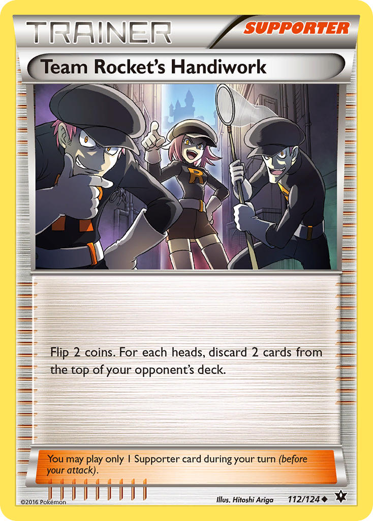 Team Rocket's Handiwork (112/124) [XY: Fates Collide] | Mega City Incorporated