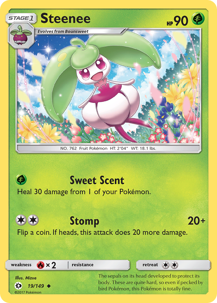 Steenee (19/149) [Sun & Moon: Base Set] | Mega City Incorporated