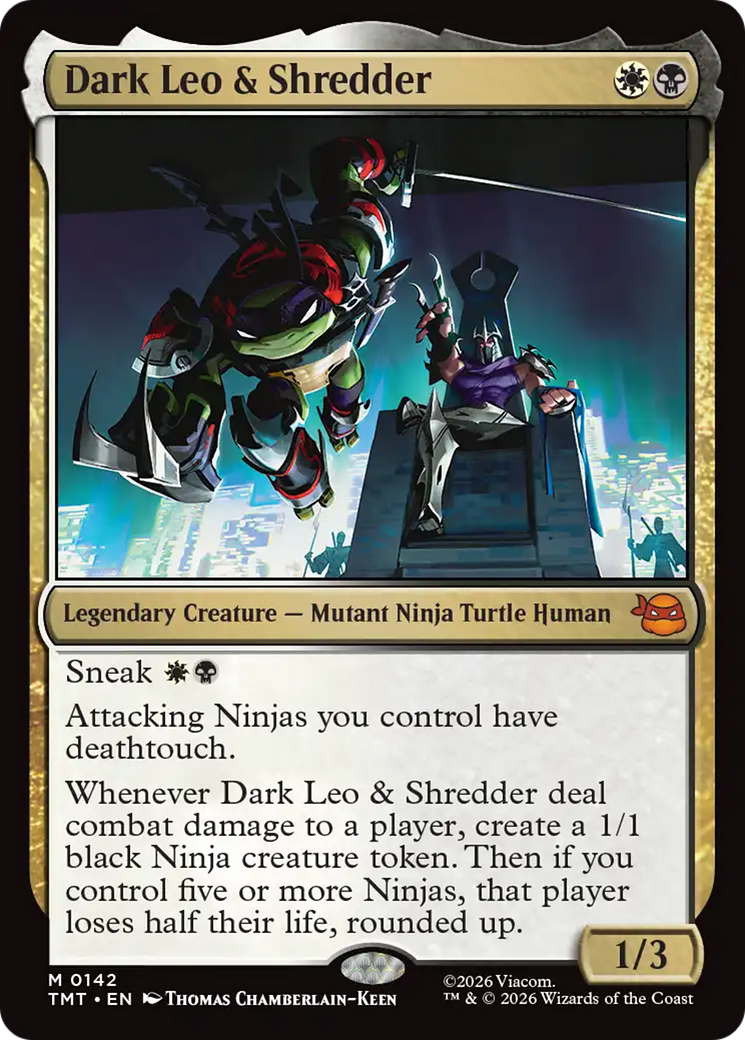 Dark Leo & Shredder [Teenage Mutant Ninja Turtles] | Mega City Incorporated