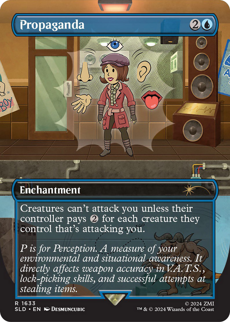 Propaganda (1633) (Rainbow Foil) [Secret Lair Drop Series] | Mega City Incorporated