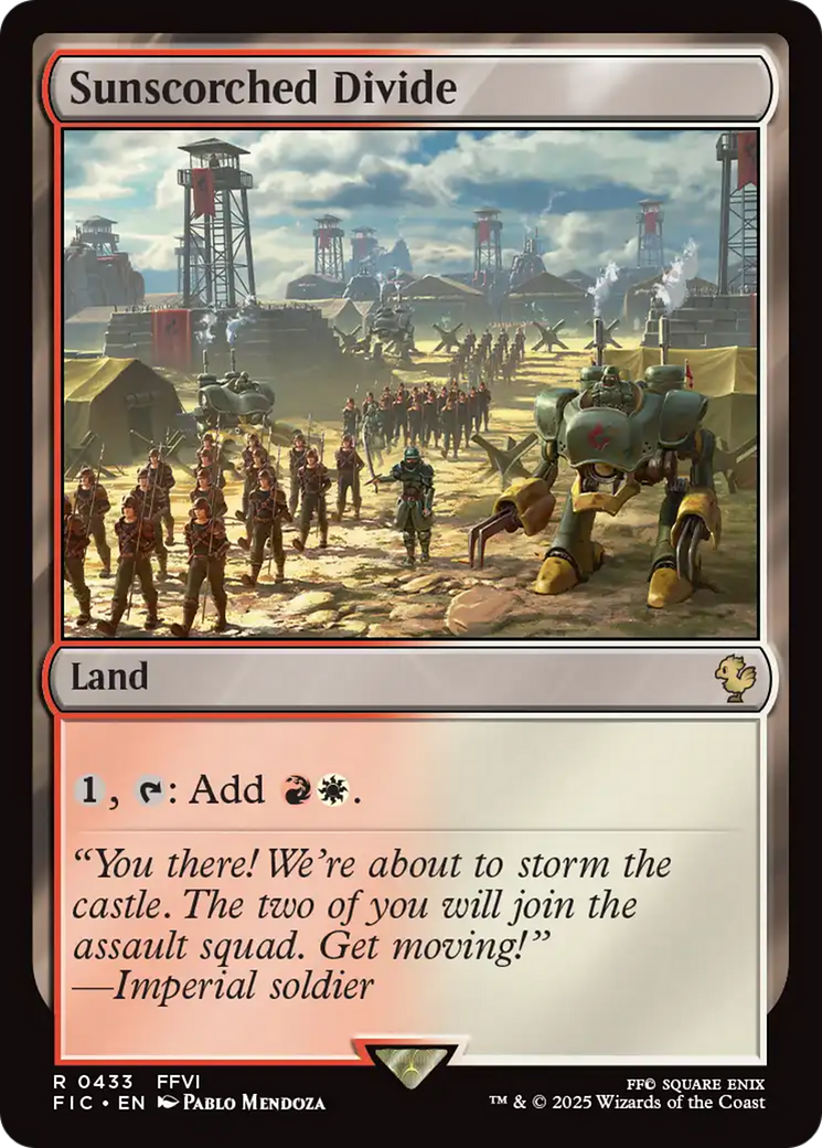 Sunscorched Divide [FINAL FANTASY Commander] | Mega City Incorporated