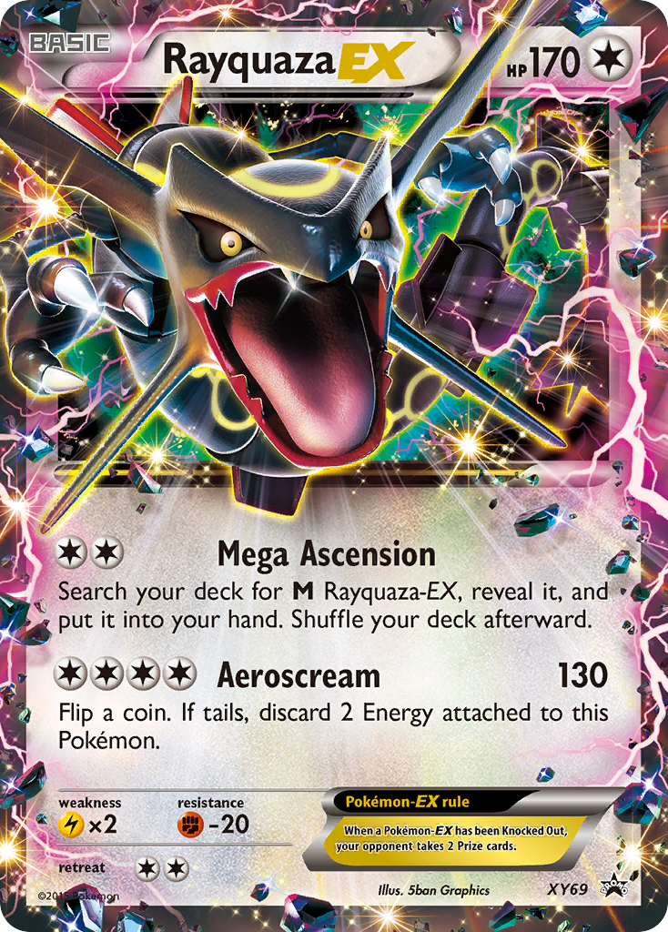 Rayquaza EX (XY69) (Shiny) [XY: Black Star Promos] | Mega City Incorporated