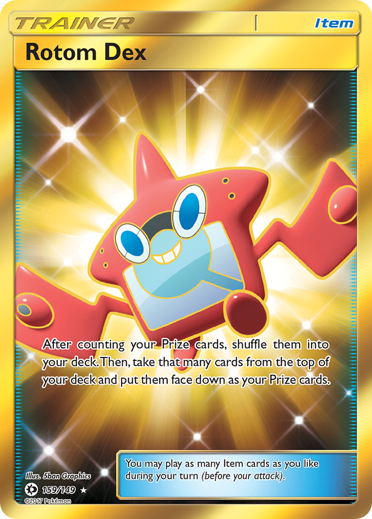 Rotom Dex (159/149) [Sun & Moon: Base Set] | Mega City Incorporated