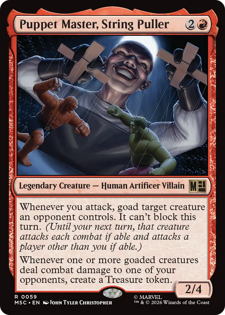 Puppet Master, String Puller [Marvel Super Heroes Commander] | Mega City Incorporated