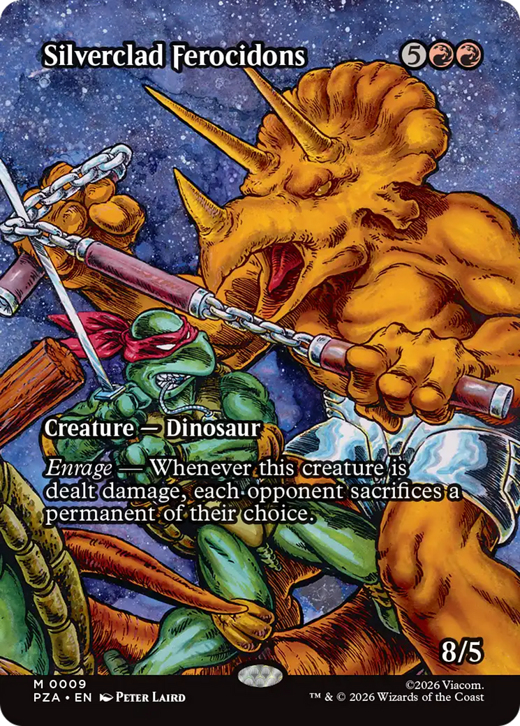 Silverclad Ferocidons (Borderless) [Teenage Mutant Ninja Turtles Eternal-Legal] | Mega City Incorporated