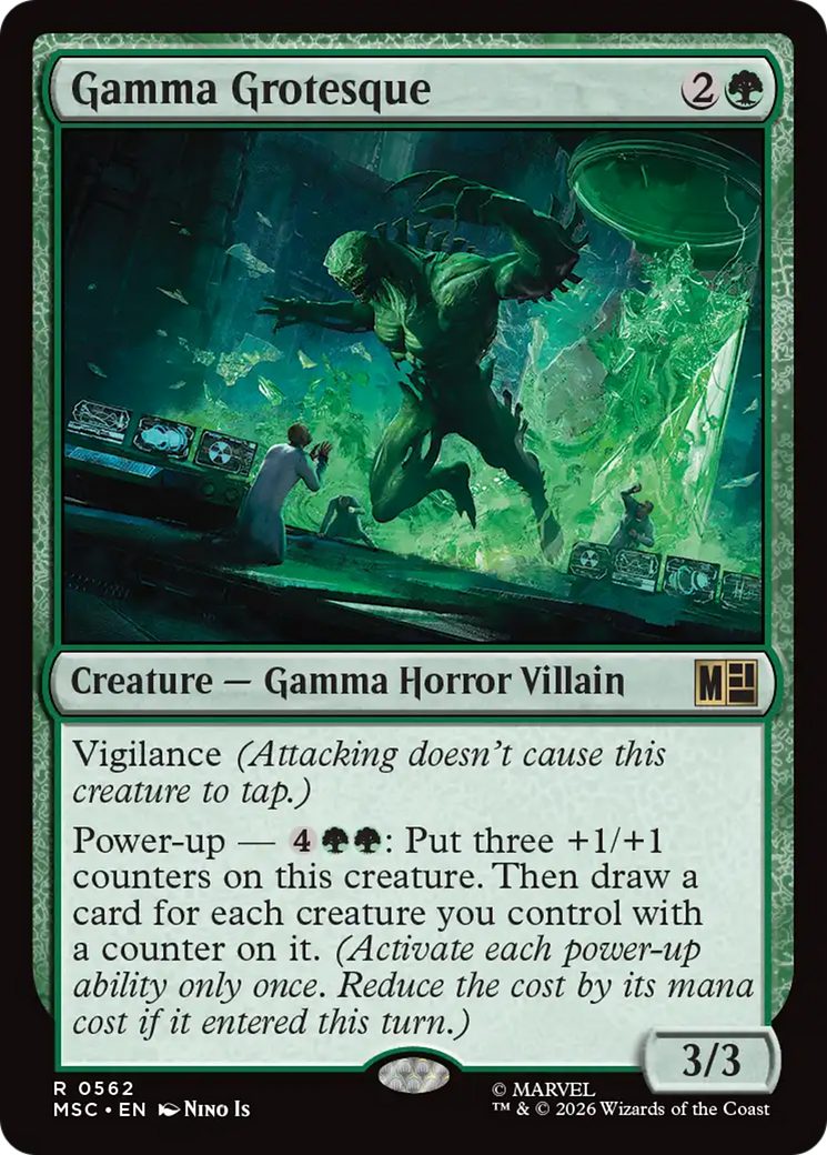 Gamma Grotesque [Marvel Super Heroes Commander] | Mega City Incorporated