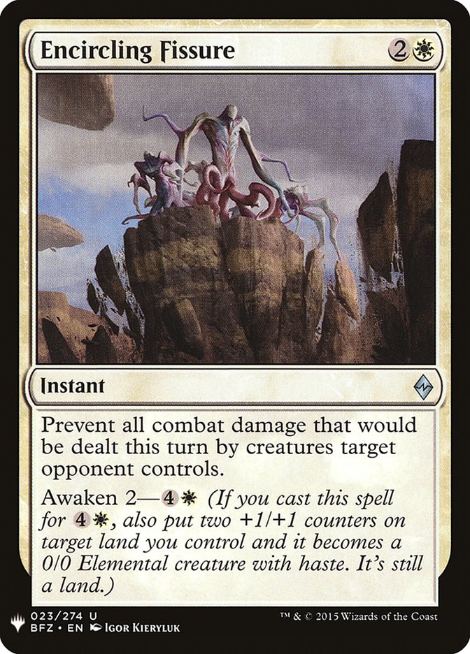 Encircling Fissure [Mystery Booster] | Mega City Incorporated