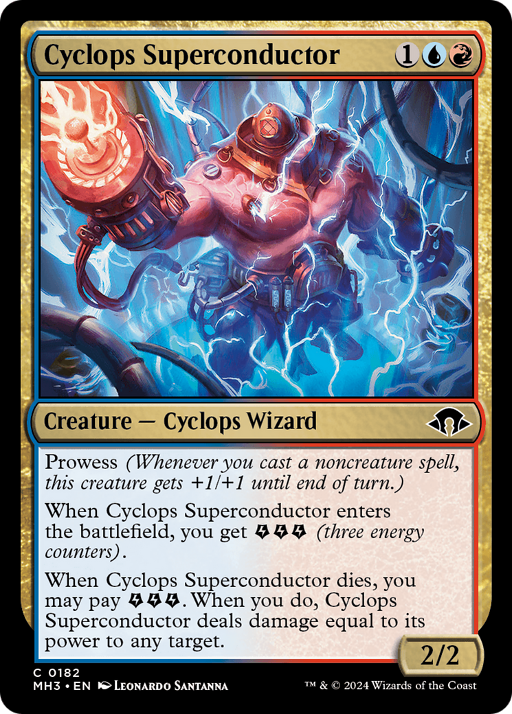 Cyclops Superconductor [Modern Horizons 3] | Mega City Incorporated