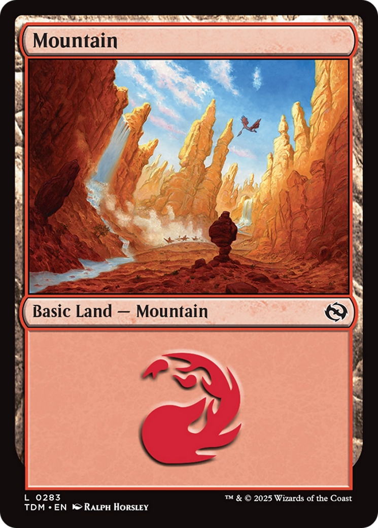 Mountain (0283) [Tarkir: Dragonstorm] | Mega City Incorporated